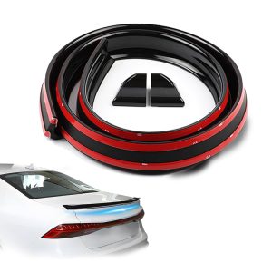 universal rubber boot spoiler 3 piece