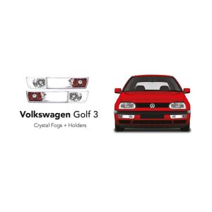 golf 3 crystal fog and holder